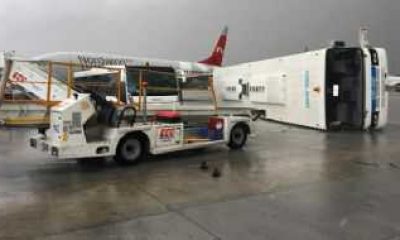 Antalya Havalimanı´nda korku dolu anlar! Yürekler ağza geldi