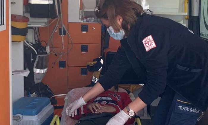 10 yaşındaki kalp hastası tedavi için İdlib’den Türkiye’ye getirildi