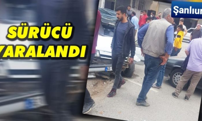 Urfa’da zincirleme kaza! Araç hurdaya döndü