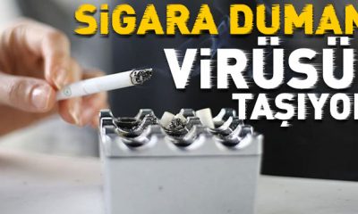‘Sigara dumanı virüs getirebilir’