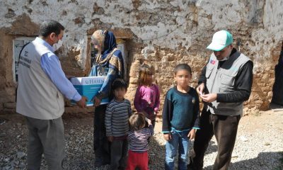 Şanlıurfa’da 2 bine yakın kumanya dağıtıldı
