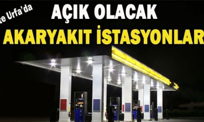 Valilik duyurdu: İşte Urfa’da açık kalacak akaryakıt istasyonları!