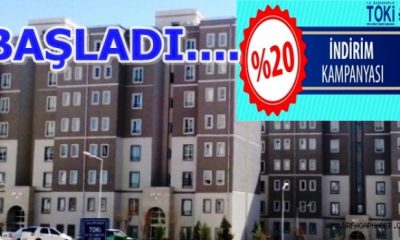 TOKİ’nin indirim kampanyası başladı!
