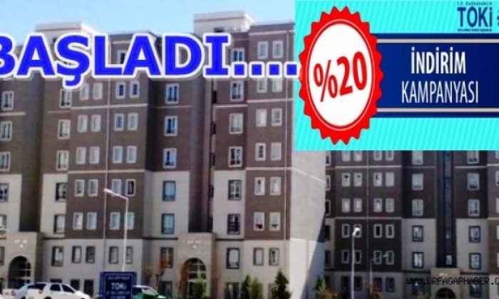 TOKİ’nin indirim kampanyası başladı!