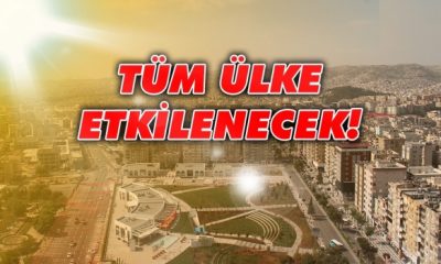 Meteoroloji uyardı: Hafta sonuna dikkat!