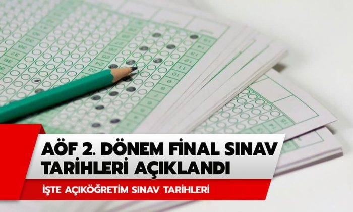 Açık öğretim sınavları için tarih belli oldu!