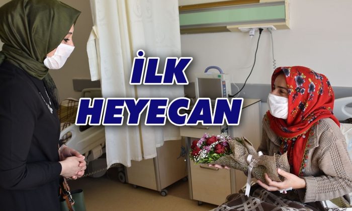 Urfa’da ilk kez annelik duygusunu tadan kadınlara çiçek verildi