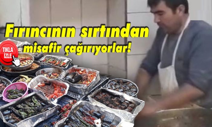 Urfa’da ev yemekleri bitti! Hep tepsi