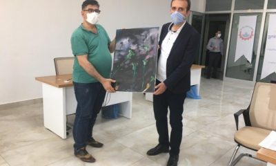 Yeşilay’dan İl Milli Eğitim Müdürüne anlamlı tablo