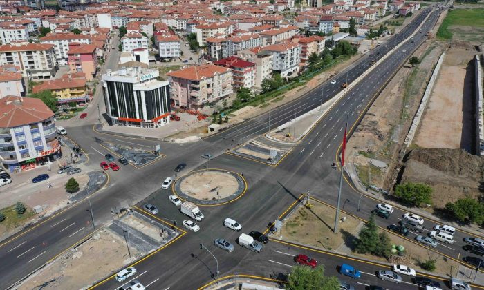 23 günde bitti trafiğe açıldı