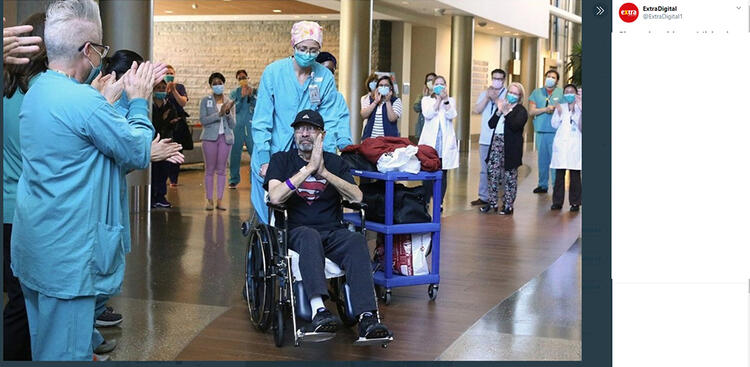 ABDde 62 gün hastanede kalıp koronavirüsü yenen adama hastane faturası şoku