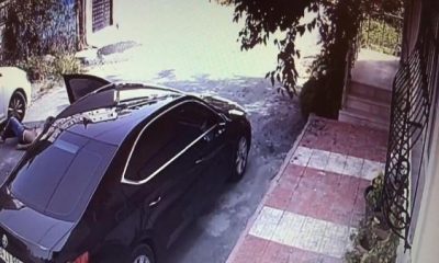 Abisi tarafından vuruldu! Dehşet anları kamerada…