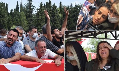 Adana’da yürek yakan veda