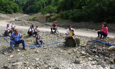 Araklı’da, sel felaketinin yıl dönümünde dualarla anma