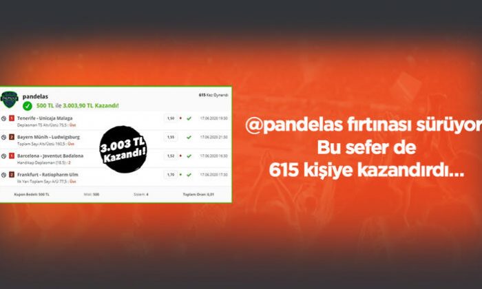 Basketbol iddaa kuponu yaptı, 615 kişiye kazandırdı! 3.003 TL de kendi kazandı…
