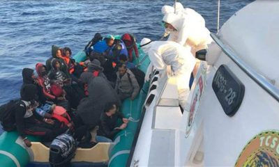 Çanakkale açıklarında 125 sığınmacı kurtarıldı