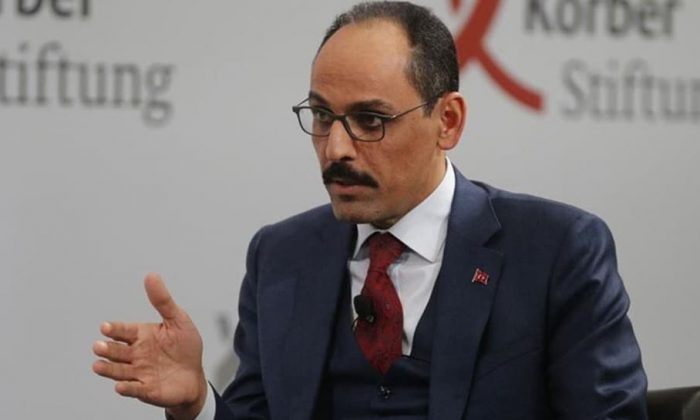 Cumhurbaşkanlığı Sözcüsü Kalın, Konrad Adenauer Vakfının panelinde değerlendirmelerde bulundu