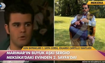 Efsane dizi Marimar’ın başrol oyuncularından Eduardo Capetillo, 2. Sayfa programına konuk oldu