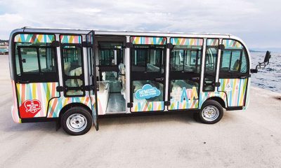 Elektrikli faytonlar adaya geldi