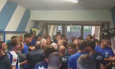 Fenerbahçe – Hertha Berlin maçı sonrası tünel karıştı!