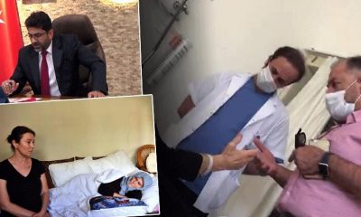 Hastanedeki tepki çeken görüntüler sonrası rektörden ‘geçmiş olsun’ telefonu