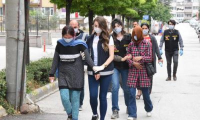 Hırsızlıktan tutuklanan 3 kadının 97 sabıka kaydı çıktı