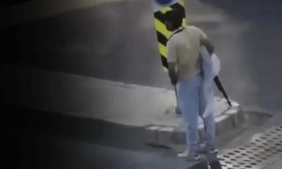 İzmir’de cadde ortasında şaşırtan görüntü