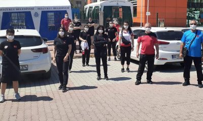 Kadın milli halterciler koronavirüs testinden geçti