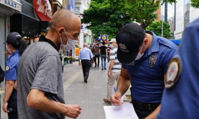 Kırıkkale’de polisten ‘maske’ denetimi