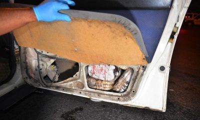 Polise çarpıp kaçan ve aracında 38 kilo esrar bulunan şüpheli tutuklandı