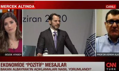 Prof. Dr. Kerem Alkin CNN TÜRK’te değerlendirdi! 2. salgın olmazsa hızlı toparlanma bekliyoruz