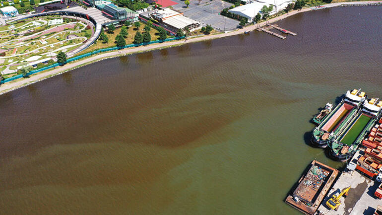 Rengi değişti, tartışma başladı... Haliç atışması