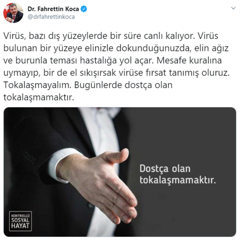 Son dakika... Sağlık Bakanı <a title=