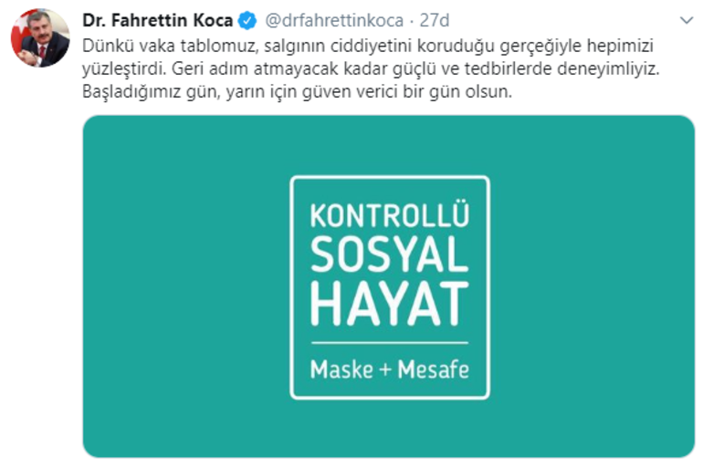 Son dakika... Sağlık Bakanı Fahrettin Kocadan vaka sayısı uyarısı