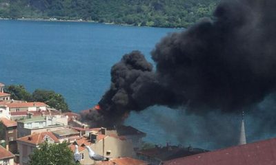 Son dakika… Sarıyer’de yangın