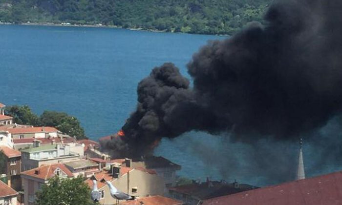 Son dakika… Sarıyer’de yangın