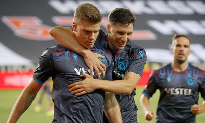 Trabzonspor’da Alexander Sörloth 6 maç sonra gol attı!