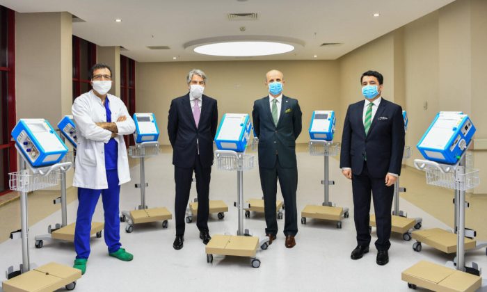 Türkiye Vodafone Vakfı’ndan solunum cihazı bağışı