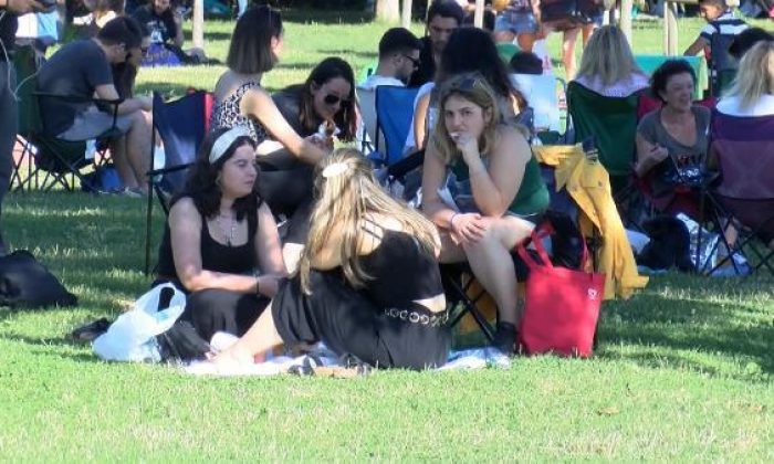 Yasak kalktı, Caddebostan Sahili’ne akın ettiler