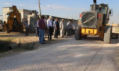 BAŞKAN KUŞ, ÇALIŞMALARI YERİNDE İNCELEMEYE DEVAM EDİYOR