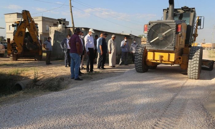 BAŞKAN KUŞ, ÇALIŞMALARI YERİNDE İNCELEMEYE DEVAM EDİYOR