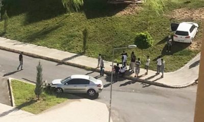 MAŞUK’TA MADDİ HASARLI TRAFİK KAZASI