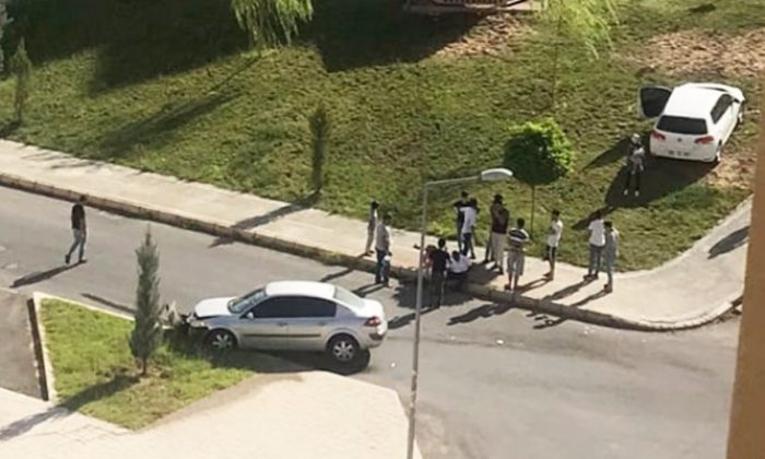 MAŞUK’TA MADDİ HASARLI TRAFİK KAZASI