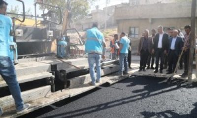 EYYÜBİYE’DE ARA CADDELER BİR BİR ASFALTLANIYOR